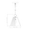 Z-Lite Alaric 1 Light Pendant, 10in. W x 10.75in. H, Polished Nickel 3042P10-PN - alternate 6